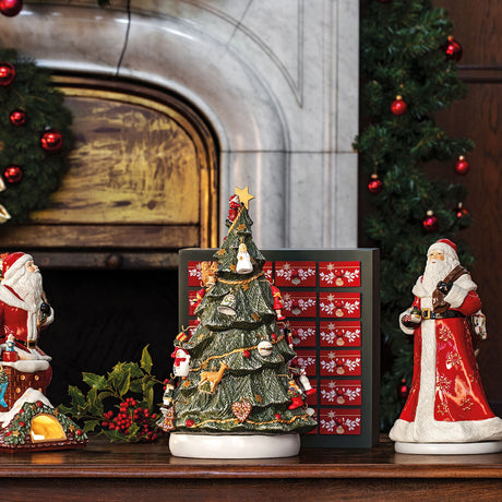 VILLEROY & BOCH Christmas Toys Memory Calendario dell'Avvento 3D Albero di Natale 43cm