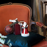 VILLEROY & BOCH Nostalgic Melody Babbo Natale Rotante 15cm Decorazione Natale