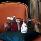 VILLEROY & BOCH Nostalgic Melody pupazzo di Neve Rotante 17cm Decorazione Natale