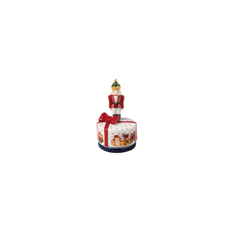 VILLEROY & BOCH Nostalgic Melody Soldatino Schiaccianoci Rotante 9x15cm Natale