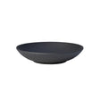 Set piatti fondi Villeroy & Boch porcellana nera effetto ardesia 23,5 cm
