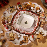 VILLEROY & BOCH Toy's Delight Piatto Quadrato da Portata 26cm Tavola Natale