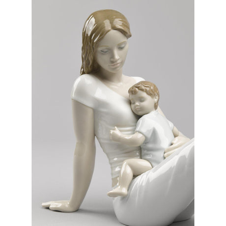 Lladró Figurina L'Amore di Una Madre 25x36cm Porcellana