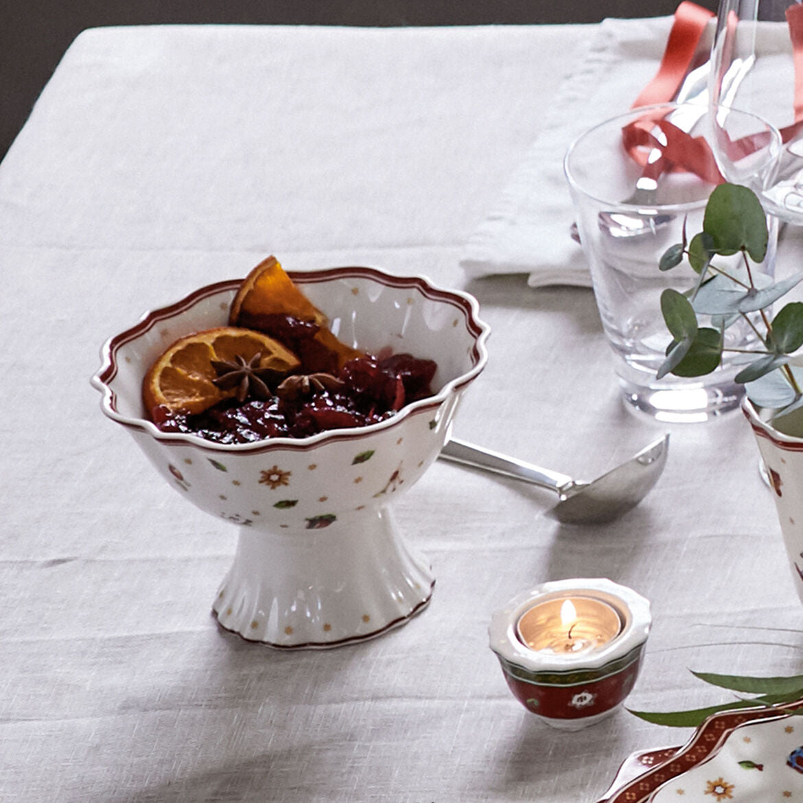 Villeroy & Boch Coppetta NewMoon - Per Dessert O Salse, Porcellana Bianca, Design A Mezzaluna, 13x13x4.5 Cm - Foto 2