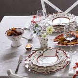VILLEROY & BOCH Toy's Delight Coppetta Ciotola Macedonia 500ml su Piede Natale
