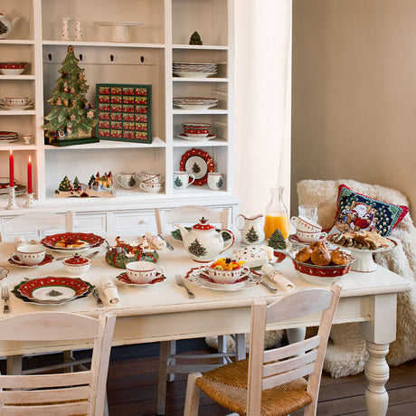 VILLEROY & BOCH Toy's Delight Set Colazione per 2 Rosso, 6 Pezzi Tavola Natale