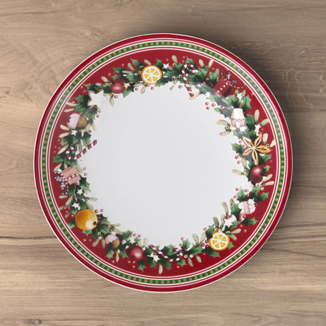 VILLEROY & BOCH Winter Bakery Delight Piatto Piano 27cm Tavola Natalizia
