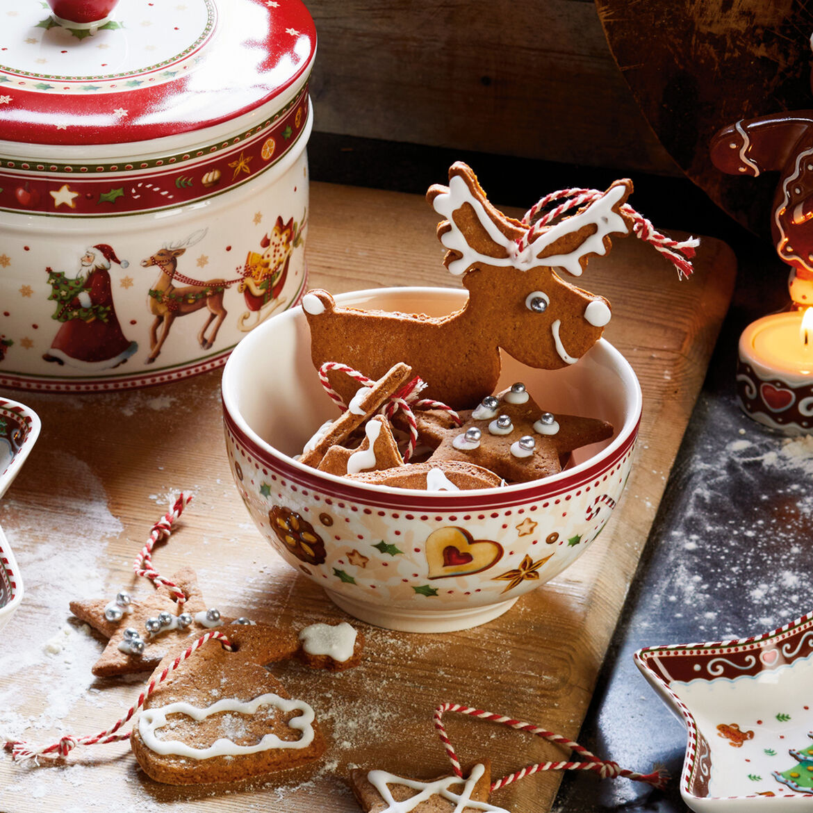 VILLEROY & BOCH Winter Bakery Delight Scodella Ciotola Coppa Stella Cadente Tavola Natalizia