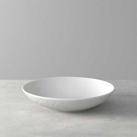 Set 6 piatti fondi Villeroy & Boch porcellana effetto ardesia 23,5 cm