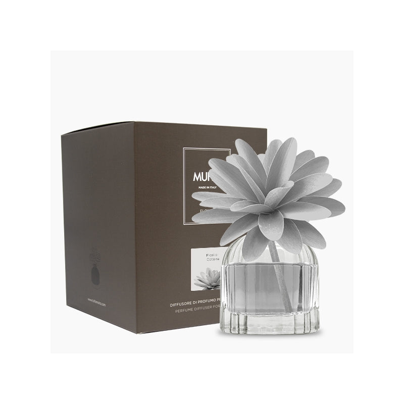 MUHA' Flower 60ml Profumatore D'Ambiente Diffusore Fiori di Cotone