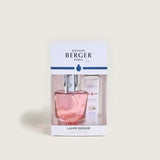 LAMPE BERGER Lampada Catalitica Cofanetto Terra Rouge con Flacone 250ml Tabac Ambré