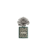 MUHA' Profumo Diffusore Art Rosa con Ricamo 100ml Acqua e Sale