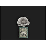MUHA' Profumo Diffusore Art Rosa con Ricamo 100ml Acqua e Sale
