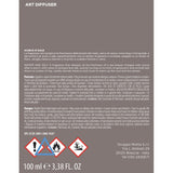 MUHA' Profumo Diffusore Art Rosa con Ricamo 100ml Acqua e Sale
