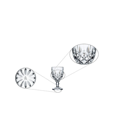 NACHTMANN Noblesse Bicchiere da Liquore Shot Set 4 Pezzi 57ml Cristallo
