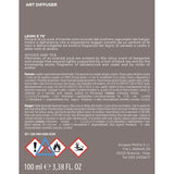 MUHA' Profumatore Diffusore Art Rosa con Ricamo 100ml Legni e Te'