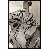 BIZZOTTO Quadro Talent Stampa su Tela Dipinta a Mano 62,6x92,6cm