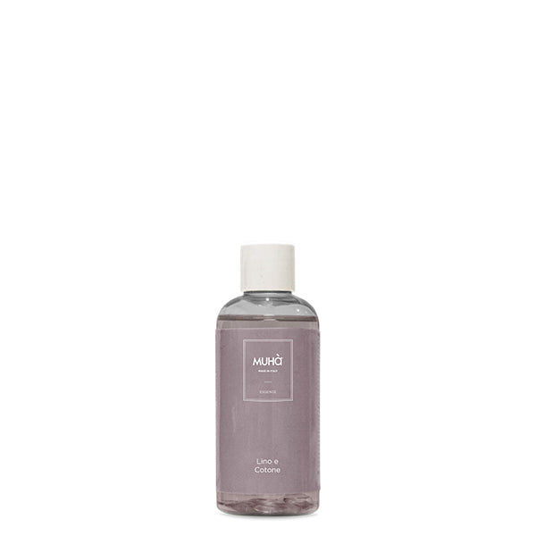 MUHA' Ricarica Refill 100ml Profumatore D'Ambiente Lino e Cotone