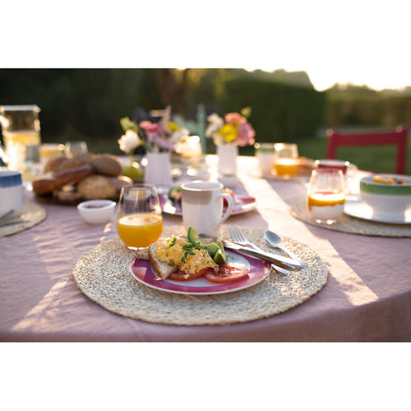 VILLEROY & BOCH Colourful Life Natural Cotton Tazza Caffè Espresso Moka con Piattino Set 6 Pezzi Porcellana