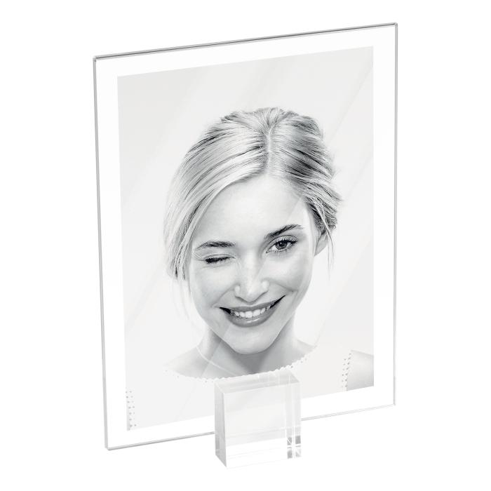 MASCAGNI CASA Portafoto Cornice in Acrilico 13x18 Trasparente