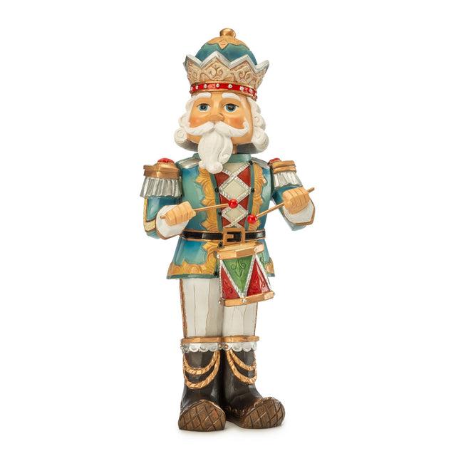 Palais Royal - Figura Statua Schiaccianoci Decorazione Movimento Natale Carillon Resina 35 cm 1022026