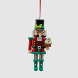 EDG Addobbo Pendaglio Decorazione Natalizia Schiaccianoci 13cm Resina