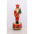NOEL by Lamart - Soldatino Carillon con Movimento Resina 21 cm Decorazione Natale 1022146