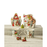 NOEL by Lamart - Mug Renna Tazza 9 cm Natale Decorazione Natalizia