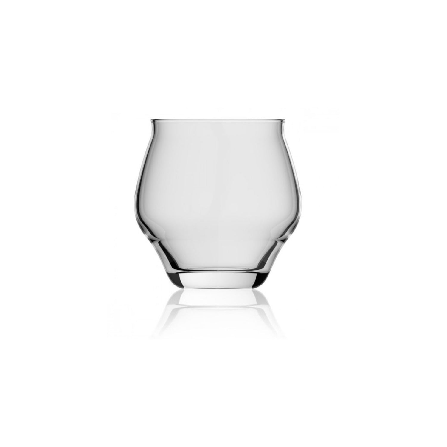 BRANDANI - Set 4 Bicchieri The End Vetro Liquore Obliquo Trasparente H 8,5 cm 52340