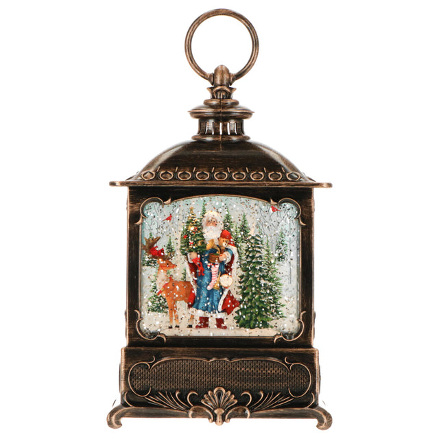 TIMSTOR Lanterna di Natale Decorazione Luminosa Natalizia 26cm LED