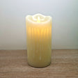 TIMSTOR Candela Artificiale con LED 15cm Fiamma in Movimento Effetto Realistico