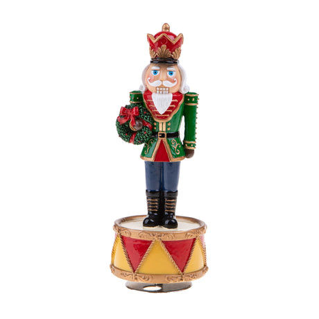 BIANCHI DINO - Schiaccianoci Carillon Decorazione Natalizia 22 cm Resina