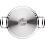 LAGOSTINA - Accademia Pentola con Coperchio 2 Maniglie 24 cm Acciaio Inox