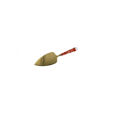 BRANDANI - Pala Dolce Filo D'Oro Champagne C/ Manico Ceramica 26 cm Acciaio 52669