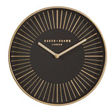 BIZZOTTO Orologio da Parete Whatever 50cm Nero Oro