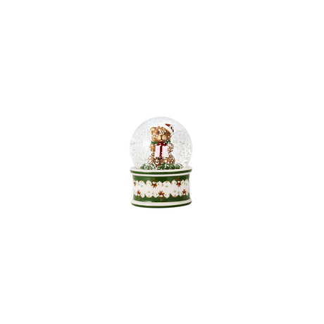 VILLEROY & BOCH Christmas Toys Palla Globo di Neve Orsetto 9cm