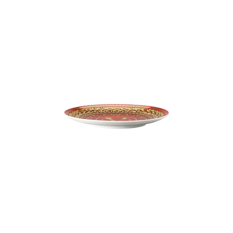 VERSACE Virtus Holiday Piatto Piano Decorativo 17cm Porcellana Rosso Oro