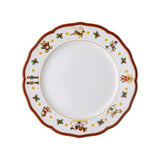 HUTSCHENREUTHER Happy Christmas Piatto Piano 27cm Porcellana