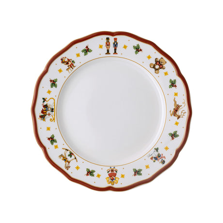 HUTSCHENREUTHER Happy Christmas Piatto Piano 27cm Porcellana