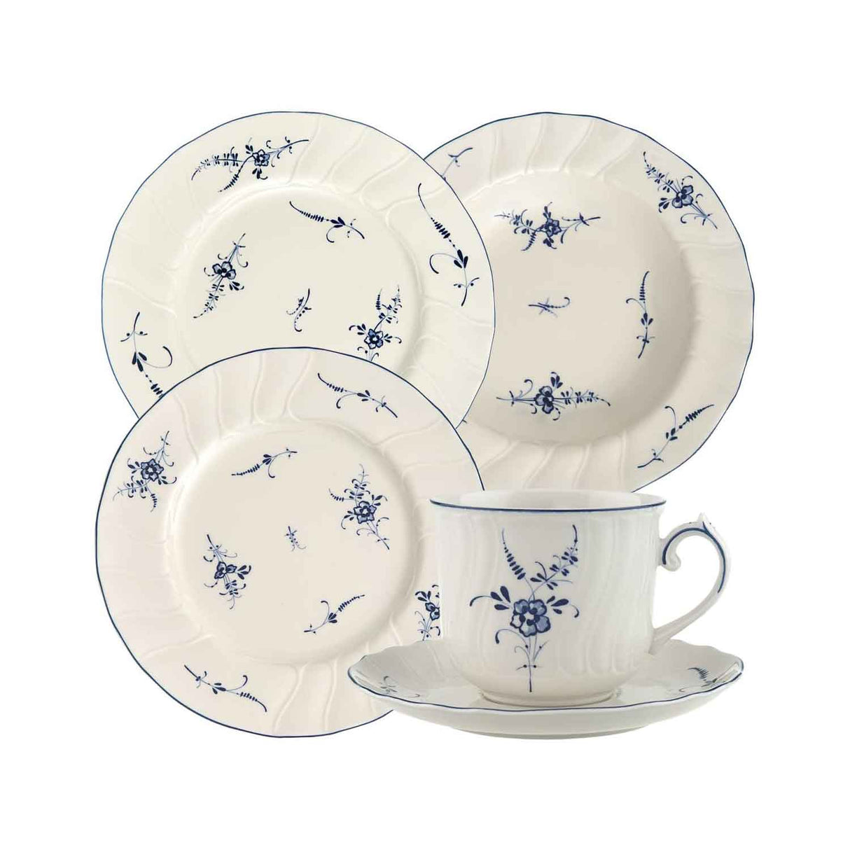 VILLEROY & BOCH Vieux Luxembourg Set 30 Pezzi Servizio Tavola Piatti