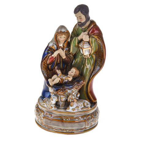 BIANCHI DINO - Natività Carillon Decorazione Natalizia 22 cm Porcellana