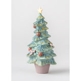 Lladró Figurina Albero di Natale 14x7cm Porcellana