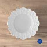 VILLEROY & BOCH Toy's Delight Royal Classic Piatto Fondo Bianco Set 6 Pezzi 23,5cm