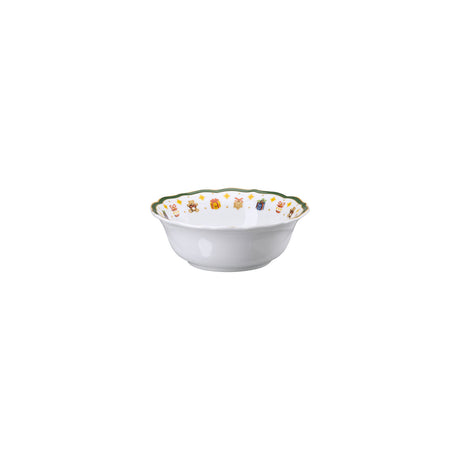 HUTSCHENREUTHER Happy Christmas Ciotola Coppa Coppetta 12cm Bianco