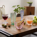 VILLEROY & BOCH Boston Coloured Flute Spumante Blue Set 4 Pezzi 145ml Blu Cristallo