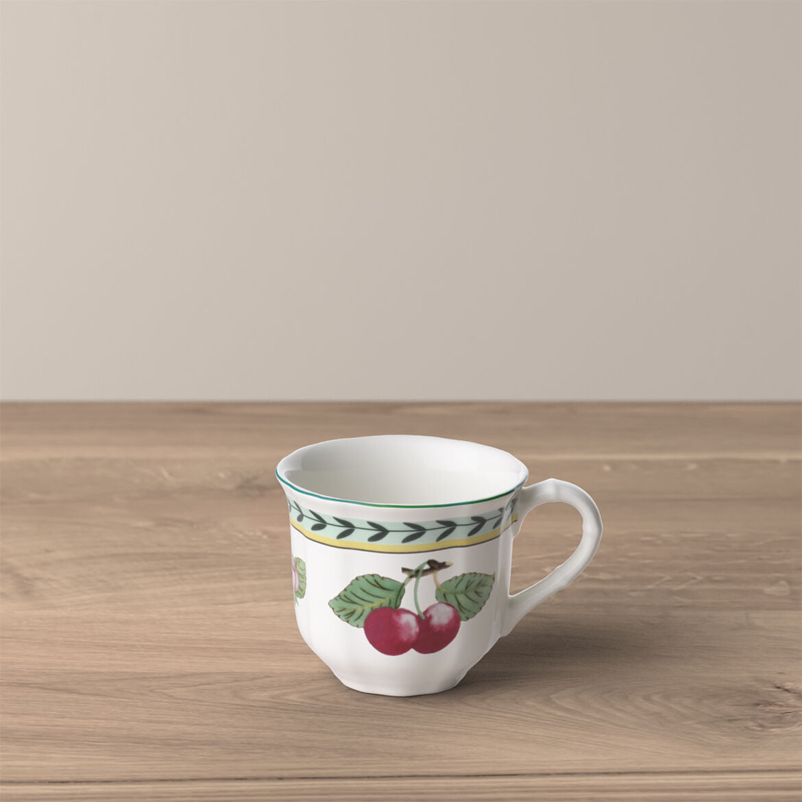 VILLEROY & BOCH French Garden Fleurence Tazza Tazzina Espresso 100ml con Piattino 13cm Porcellana