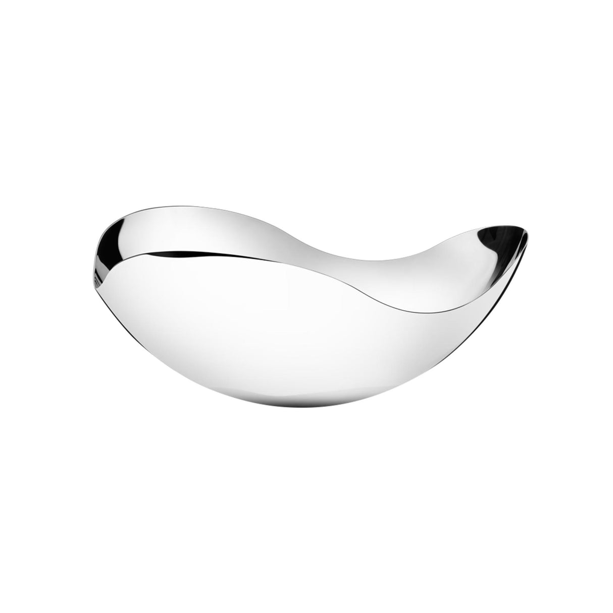 GEORG JENSEN Bloom Ciotola Piccola 26cm Acciaio Inox Lucidato a Specchio