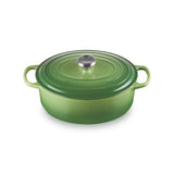 LE CREUSET Cocotte Ovale Evolution 29cm Verde Bamboo Ghisa Vetrificata