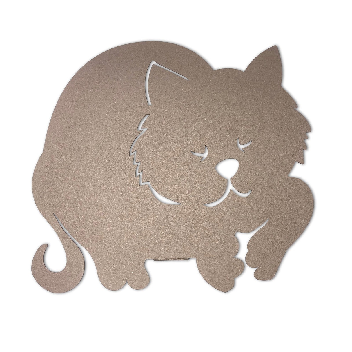 ARTI & MESTIERI Porta Umidificatore di Design Gatto Beige