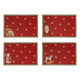 VILLEROY & BOCH Toy's Delight Tovaglietta Anniversario Set 4 Pezzi 32x48cm Cotone Gobelin
